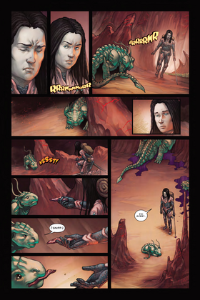 Read Violet Dawn: Exile  1 Page 6 in English