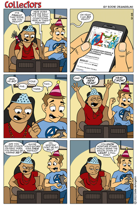 Read Collectors - The FREE Webcomic!  1 Page 8 in English