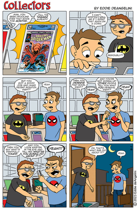 Read Collectors - The FREE Webcomic!  1 Page 5 in English