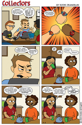 Read Collectors - The FREE Webcomic!  1 Page 1 in English