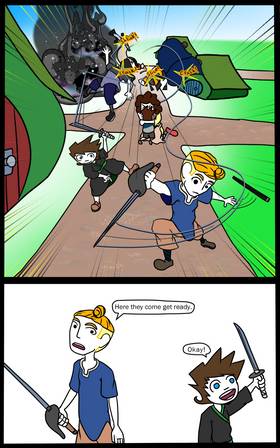 Read Amno Swordsman  6 Page 1 in English
