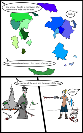 Read Amno Swordsman  1 Page 1 in English