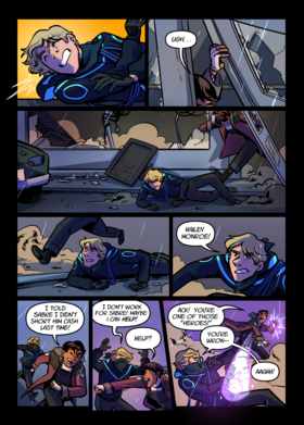 Read Wake of the Clash  8 Page 3 in English