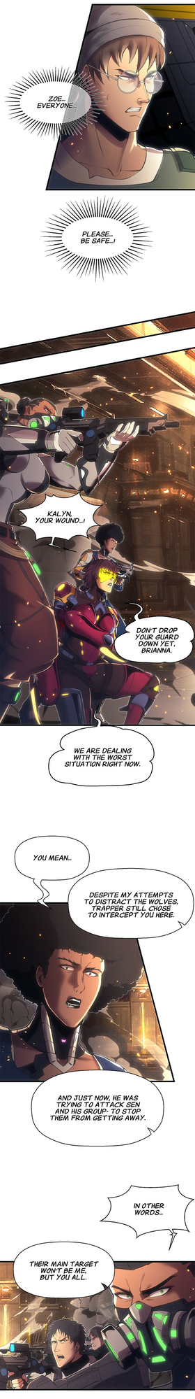 Read Battle of Guardians Origins  36 Page 9 in English