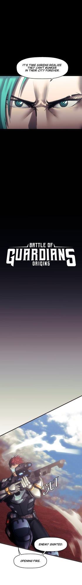 Read Battle of Guardians Origins  5 Page 3 in English