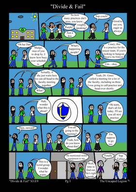 Read The Uncaped Legion  58 Page 1 in English