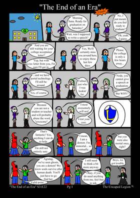 Read The Uncaped Legion  71 Page 1 in English