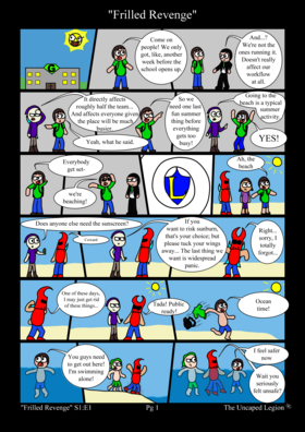 Read The Uncaped Legion  2 Page 1 in English