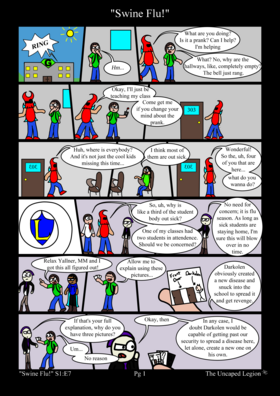 Read The Uncaped Legion  8 Page 1 in English