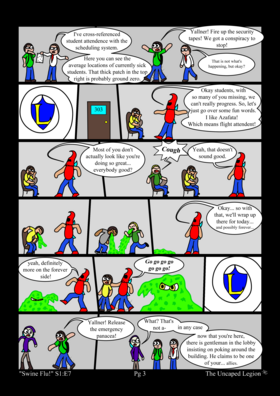 Read The Uncaped Legion  8 Page 3 in English