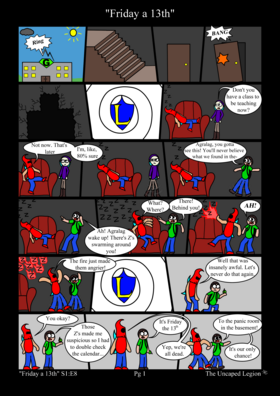 Read The Uncaped Legion  9 Page 1 in English