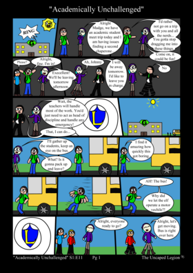 Read The Uncaped Legion  12 Page 1 in English