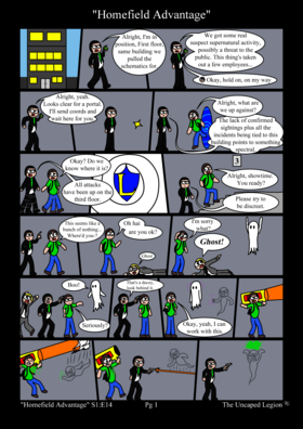 Read The Uncaped Legion  15 Page 1 in English