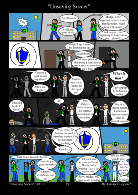 Read The Uncaped Legion  18 Page 1 in English