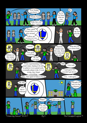 Read The Uncaped Legion  18 Page 3 in English