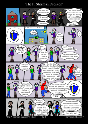 Read The Uncaped Legion  23 Page 1 in English
