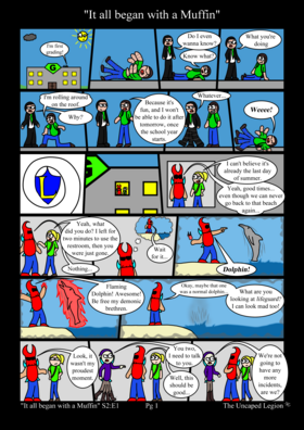 Read The Uncaped Legion  28 Page 1 in English