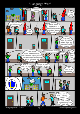 Read The Uncaped Legion  37 Page 1 in English