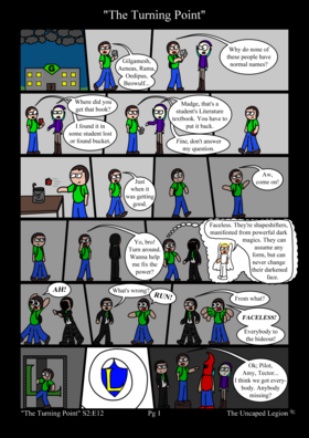 Read The Uncaped Legion  39 Page 1 in English