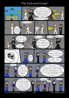 Read The Uncaped Legion  41 Page 1 in English