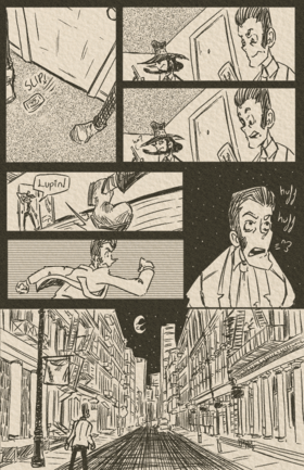 Read Lupin the Third : Elegy of a Gentleman Thief  4 Page 3 in English