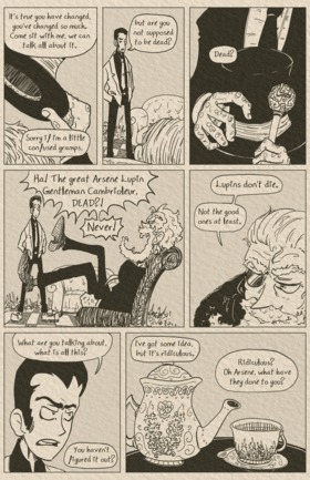 Read Lupin the Third : Elegy of a Gentleman Thief  13 Page 3 in English