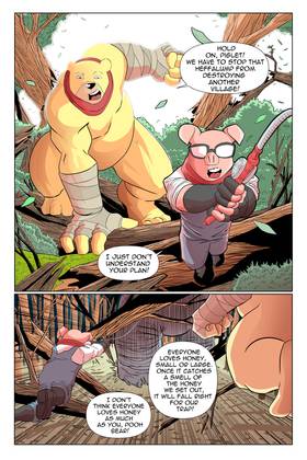 Read Winnie the Pooh: Demon Hunter  8 Page 6 in English