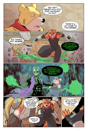Read Winnie the Pooh: Demon Hunter  18 Page 3 in English