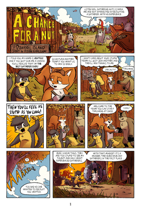Read Squirrel Island  1 Page 1 in English