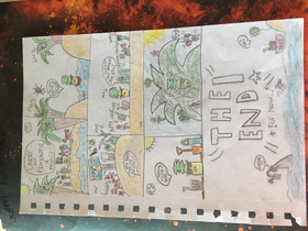 Read The Island Adventures of Larry The Pineapple & Friends  1 Page 1 in English