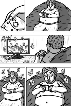 Read ZOMBIES!  5 Page 3 in English