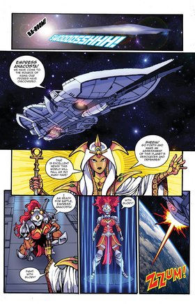 Read TOMORROW GIRL vs KAMEN AMERICA  1 Page 5 in English
