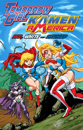 Read TOMORROW GIRL vs KAMEN AMERICA  1 Page 1 in English