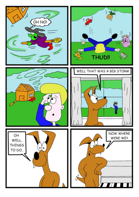 Read My Backwards Dog   3 Page 9 in English