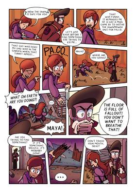 Read Maya's Wasteland  33 Page 1 in English