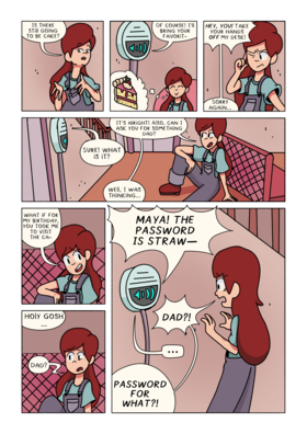 Read Maya's Wasteland  4 Page 1 in English