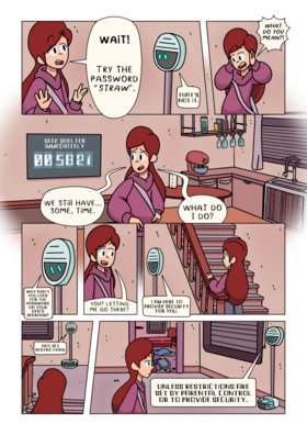 Read Maya's Wasteland  9 Page 1 in English