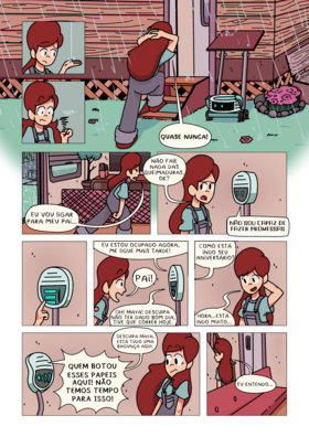 Read Maya's Wasteland  3 Page 3 in Portugese
