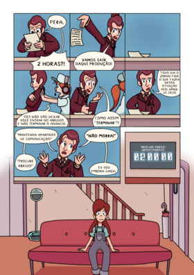 Read Maya's Wasteland  4 Page 3 in Portugese