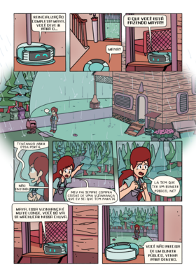 Read Maya's Wasteland  5 Page 1 in Portugese