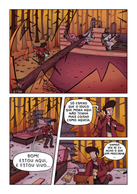 Read Maya's Wasteland  19 Page 1 in Portugese