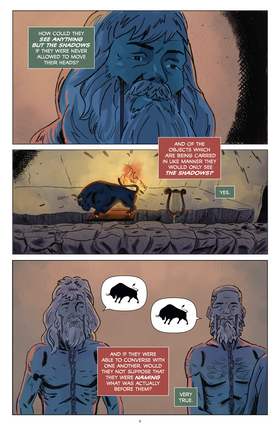 Read Plato's Allegory of the Cave  1 Page 9 in English