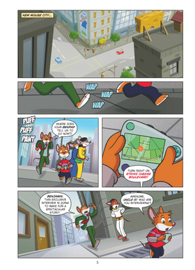 Read Geronimo Stilton Reporter  5 Page 6 in English