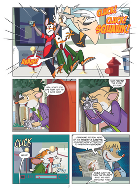 Read Geronimo Stilton Reporter  5 Page 8 in English