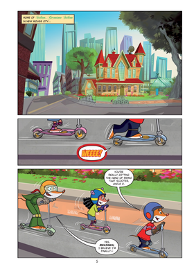 Read Geronimo Stilton Reporter  7 Page 6 in English