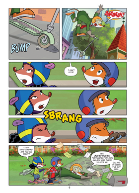 Read Geronimo Stilton Reporter  7 Page 7 in English