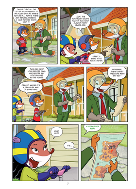 Read Geronimo Stilton Reporter  7 Page 8 in English