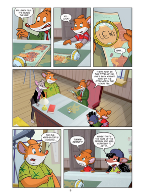 Read Geronimo Stilton Reporter  7 Page 10 in English
