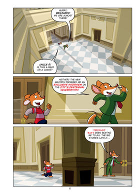 Read Geronimo Stilton Reporter  2 Page 6 in English