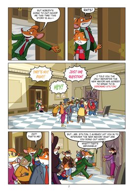 Read Geronimo Stilton Reporter  2 Page 7 in English